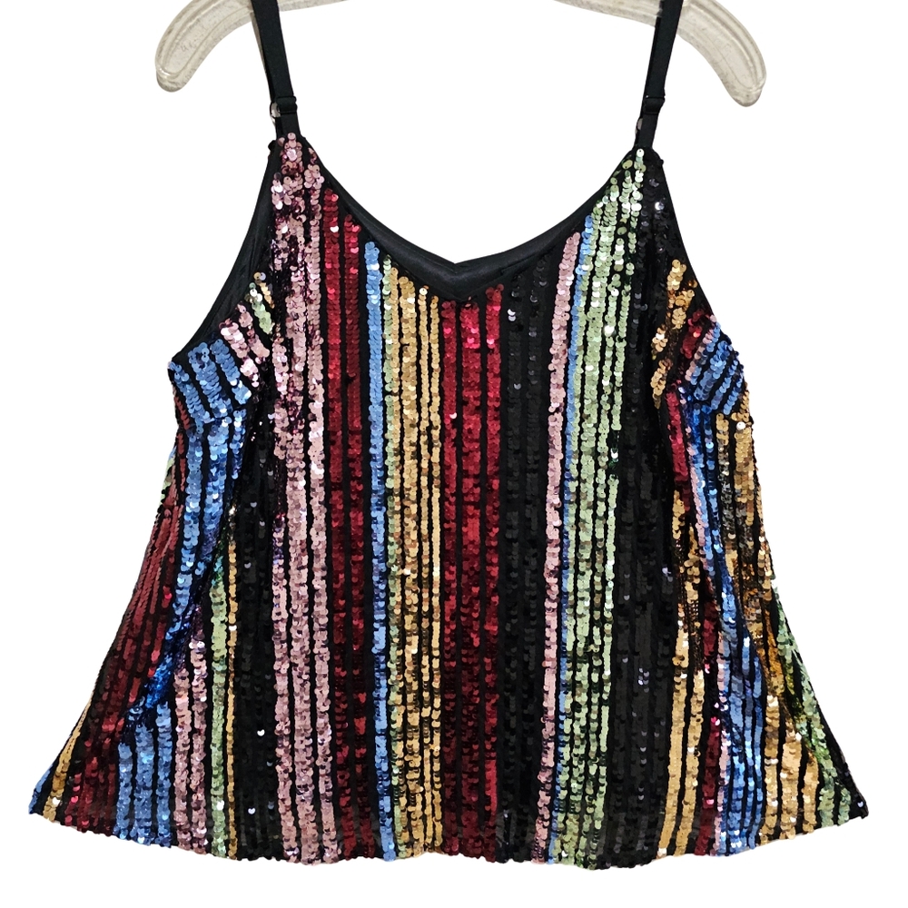 Torrid Multicolor Sequin Camisole - Picture 2 of 6